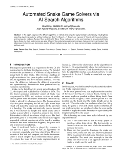 Automated Snake Game Solvers via AI Search Algorithms