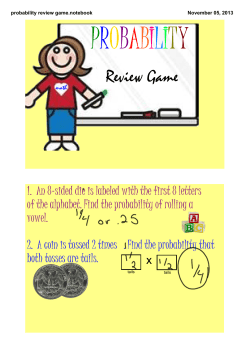 probability review game.notebook