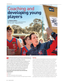 Coaching and Developing Young Players
