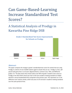 Can Game-Based-Learning Increase Standardized Test Scores?