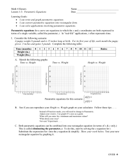 Lesson 1-3 Guided Worksheet