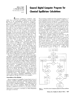 Chemical Equilibrium Cakulationr