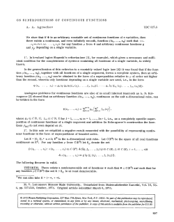 On superpositions of continuous functions