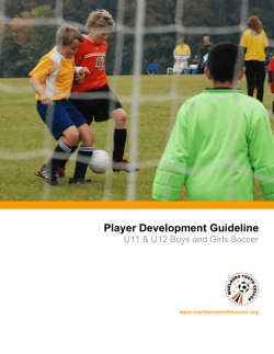 Player Development Handbook U12 players ver 1