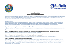 School Travel Outcomes