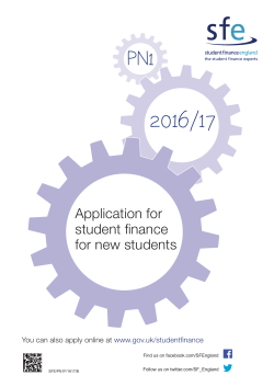 PN1 - form - Student Loans Company