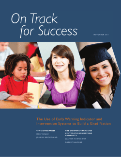 On Track for Success - Everyone Graduates Center