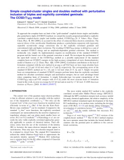 Simple coupled-cluster singles and doubles method with
