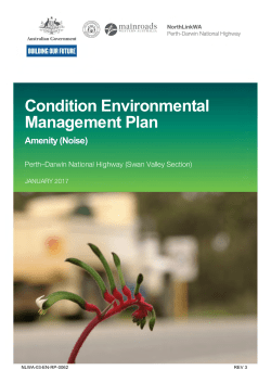 Condition Environmental Management Plan - Sign In
