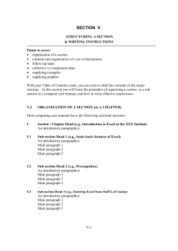 section v