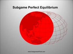 ECO290E: Game Theory