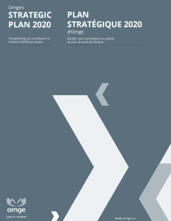 I invite you to explore our 2017-2020 Strategic Plan and