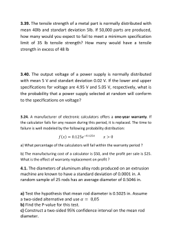 Recitation Questions Chapter 3-4-5