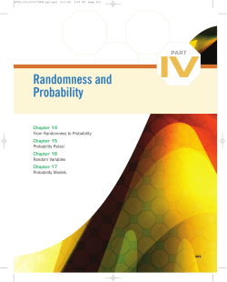 Modeling Probability