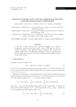 Harnack inequality and no-arbitrage bounds for self