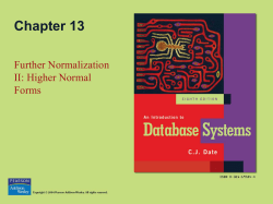 Date`s An Introduction to Database Systems, 8th ed
