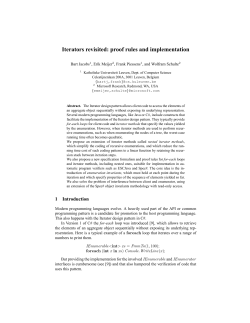 Iterators revisited: proof rules and implementation