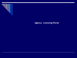 IRDA-Agent-Licensing