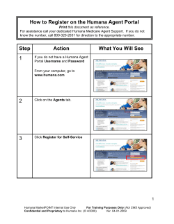 How to Register on the Humana Agent Portal