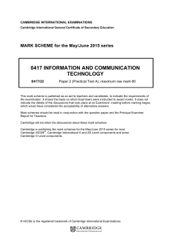 0417 information and communication technology