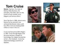 Tom Cruise