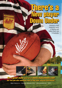 New player Down Under New player Down Under