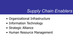 Introduction to Supply-Chain Management