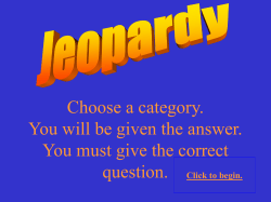 Final Jeopardy Life Processes More Cells Microscopy 10 Point 20