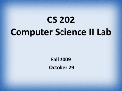Presentation 9 - Computer Science and Engineering