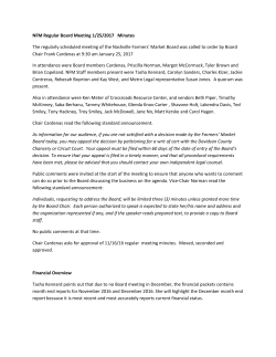 Minutes - Nashville Farmers` Market