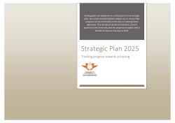 Strategic Plan 2025 - University of Johannesburg