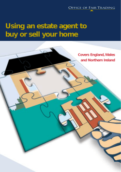 Using an estate agent to buy or sell your home