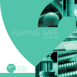playing safe - National Casino Forum