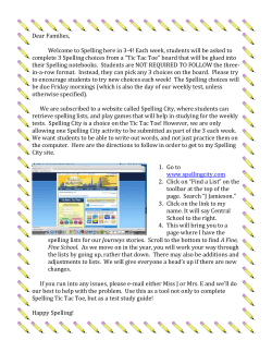 Dear Families - East Hanover Township School District