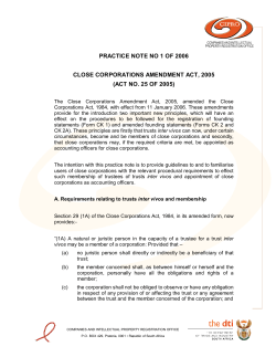 Practice Note 1 of 2006