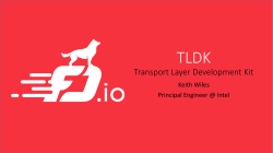 DPDK Acceleration Enhancements