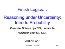 probability of a proposition f