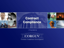 Cost/Benefits * Short Term