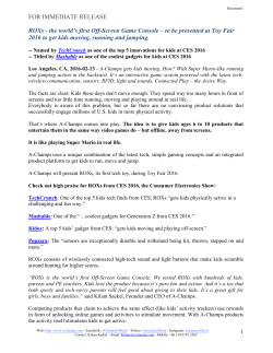 our A-Champs Toy Fair 2016 press release