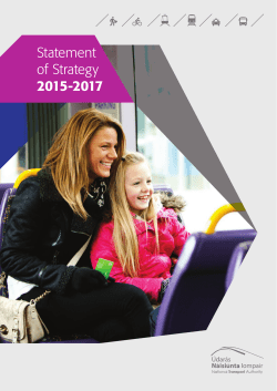 Statement of Strategy 2015-2017