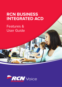 RCN BUSINESS INTEGRATED ACD