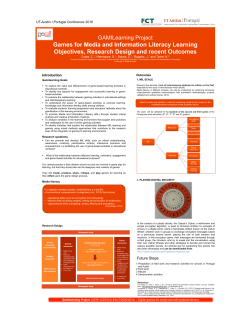 Games for Media and Information Literacy Learning