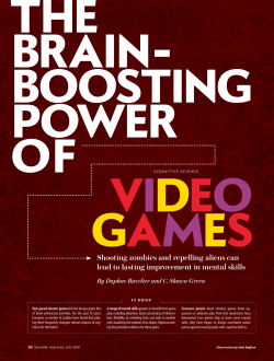Shooting zombies and repelling aliens can lead to lasting