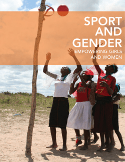 Sport and Gender - Karibu Tanzania Association