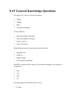 The special 301, clause of America pertains to