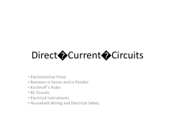 Direct*Current*Circuits
