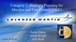 Lockheed Martin Strategic Planning Odom Wright Byrd