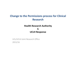 Health Research Authority changes and how these impact