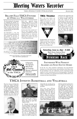 Fall Classes - Meeting Waters YMCA