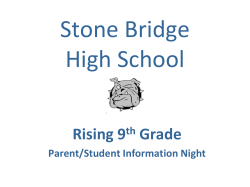 Stone Bridge High School